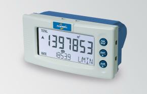 D016 Panel Mount Frequency Input Flow Rate & Dual Totalising Display with Linearisation & Pulsed Output