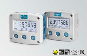 F016 Frequency Input Flow Rate & Dual Totalising Display with Linearisation & Pulsed Output